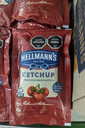 KETCHUP HELLMANNS DE 60G