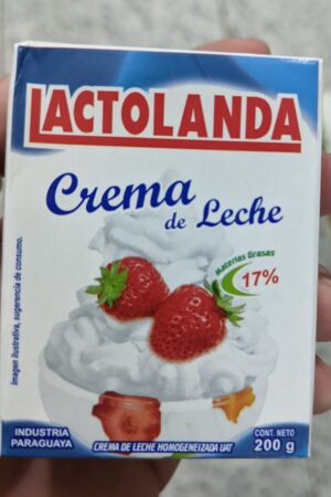 CREMA DE LECHE LACTOLANDA 200G