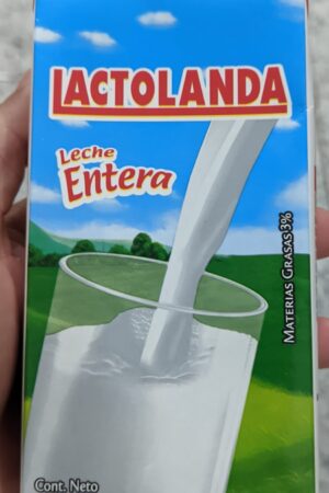 LECHE ENTERA LACTOLANDA 500 ML