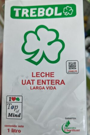 LECHE ENTERA TREBOL 1 LT
