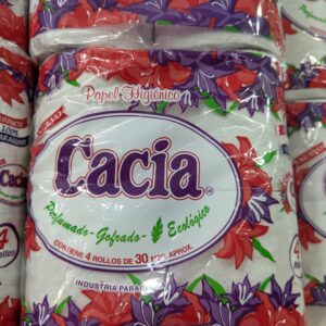 PAPEL HIGIENICO CACIA PAQ. 4 UN