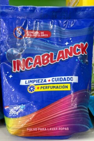 JABON EN POLVO INCABLANCK 200 GR