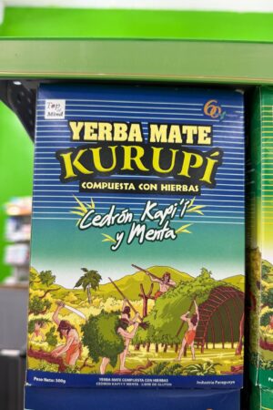 YERBA MATE KURUPI COMPUESTA CEDRON KAPI'I