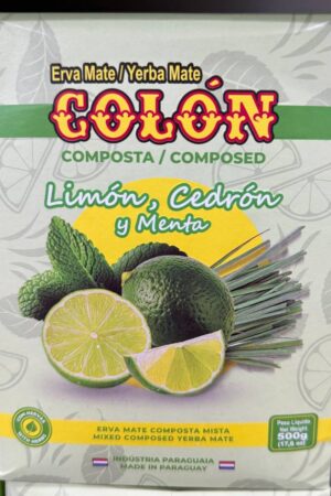 YERBA COLON LIMON,CEDRON Y MENTA
