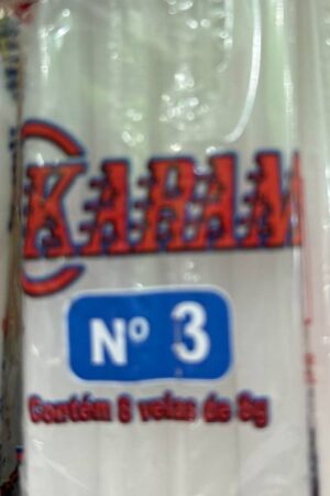 VELAS NUMERO 3 KARAM