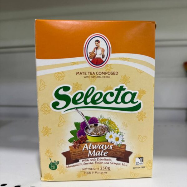 YERBA MATE SELECTA MATE 250G.