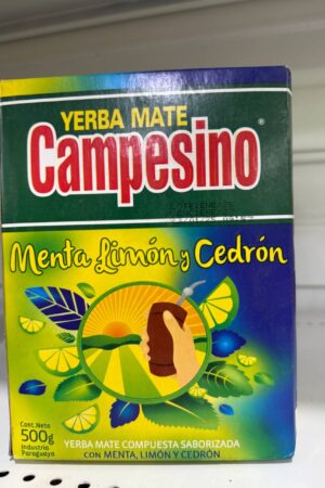 YERBA CAMPESINO MENTA,LIMON Y CEDRON 500GR