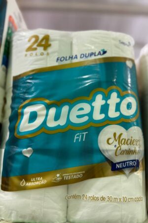 PAPEL HIG. DUETTO FIT NEUTRO 30MTS