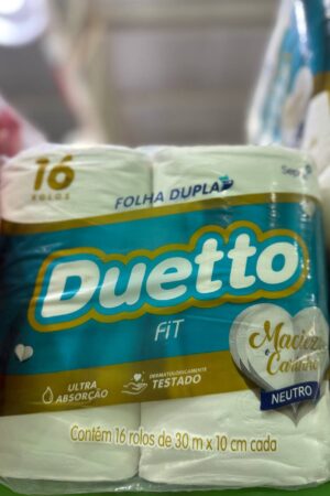 PAPEL HIG. DUETTO DOBLE HOJA NEUTRO X16