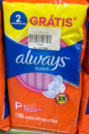 ALWAYS SUAVE 16 ABSORVENTES