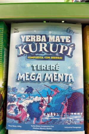 YERBA MATE KURUPI MEGA MENTA 500G