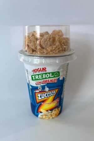 Yogurt Trebol Con Cereal 150g de YOGURT + 10g CEREAL