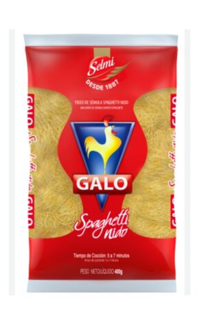 Fideo Galo Spaghetti Nido 400g