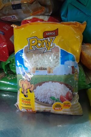 Arroz Pony Glaseado 250g