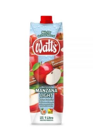 Jugo Watts Light Manzana 1Litro