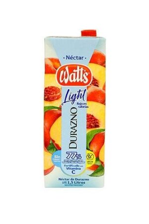 Jugo Watts Light Durazno 15Litros