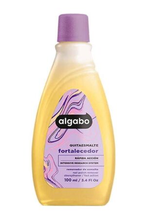 Quita Esmalte Fortalecedor 100ml Algabo