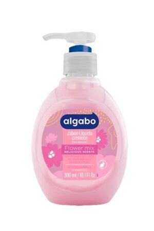 Jabon Liquido Algabo Flower Mix 300ml