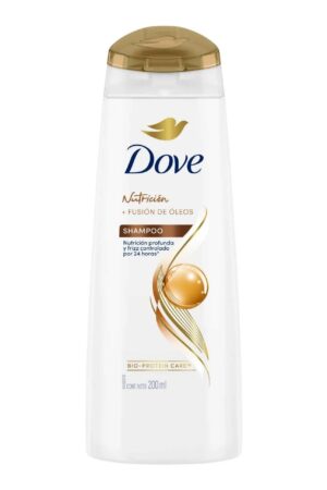 Shampoo Dove Nurticion + Funsion de Oleos 200ml