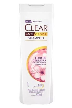 Shampoo Clear Anti Caspa Flor de Cerejeira 200ml